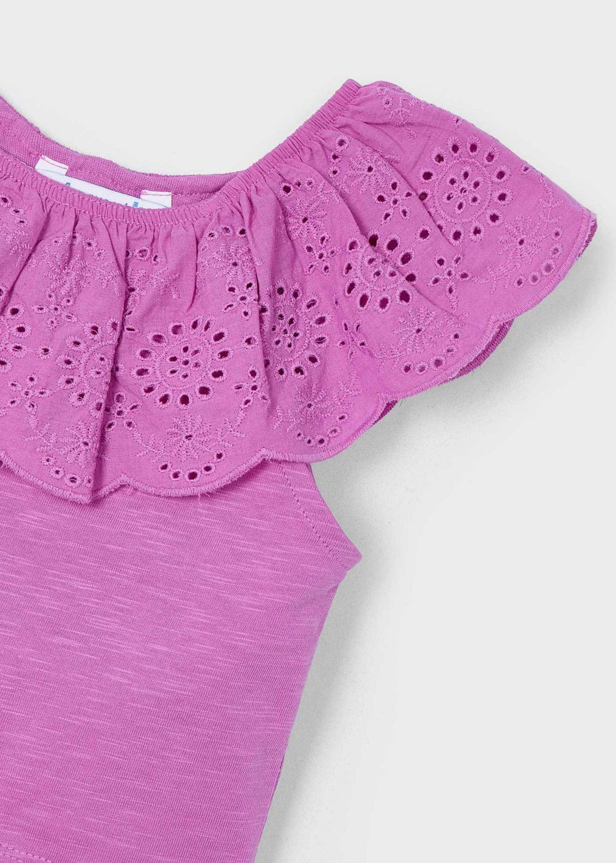 Girl ruffle openwork stop