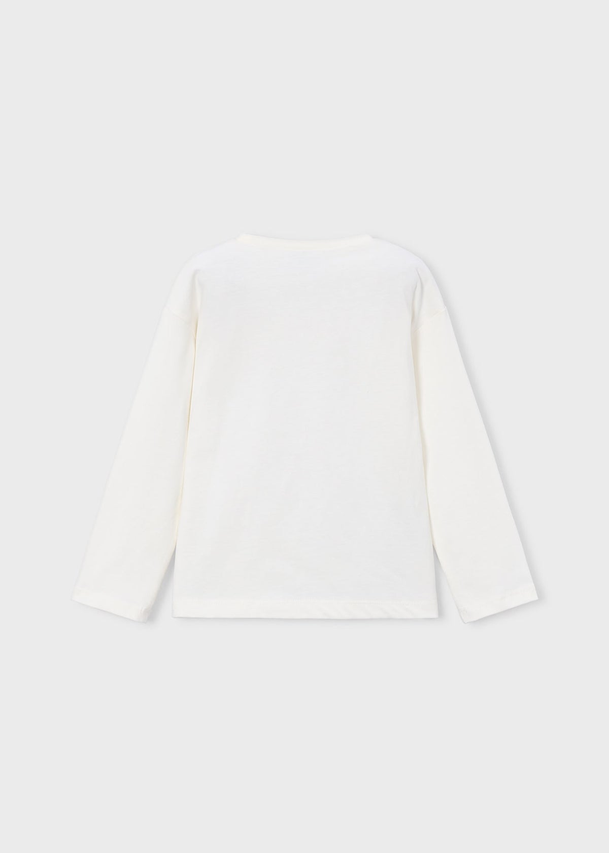 Mädchen-T-Shirt mit Siebdruck