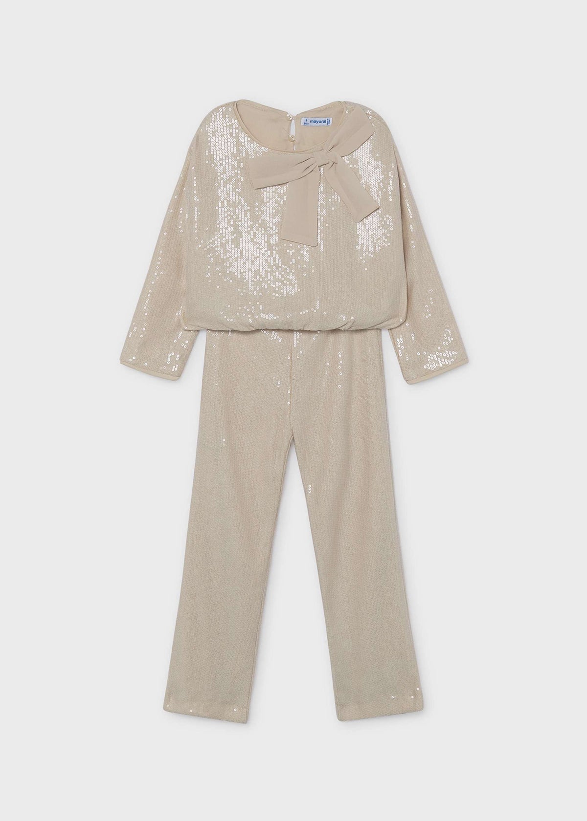 Girl sequin pants and blouse set