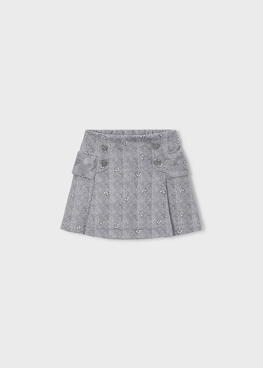 Girl suede skirt