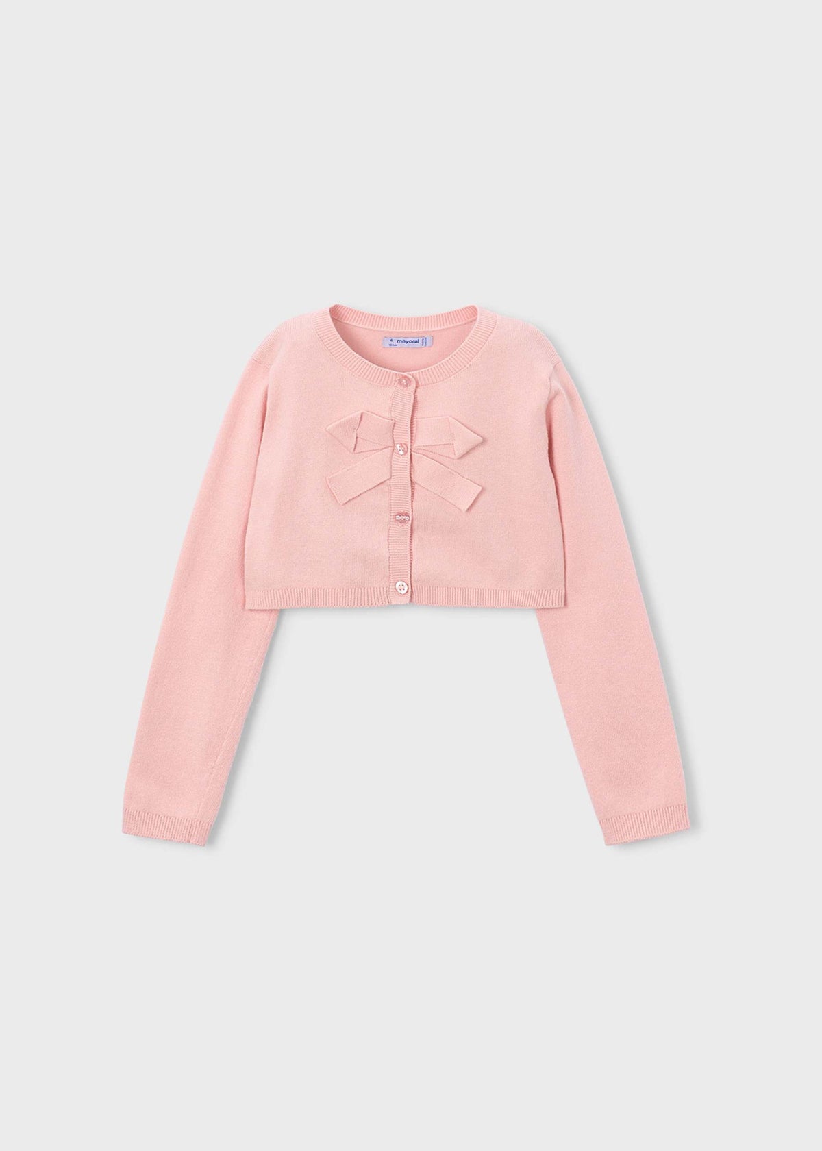 Girls basic knitted cardigan