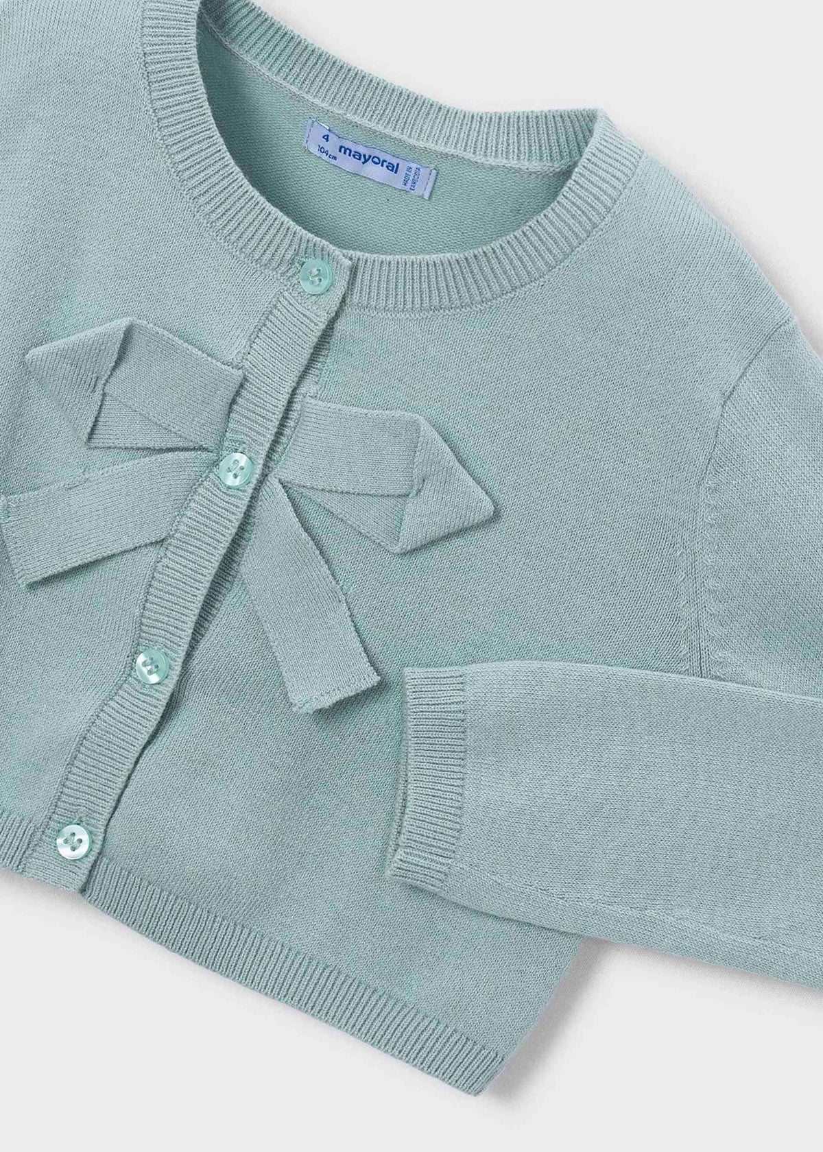 Girls basic knitted cardigan