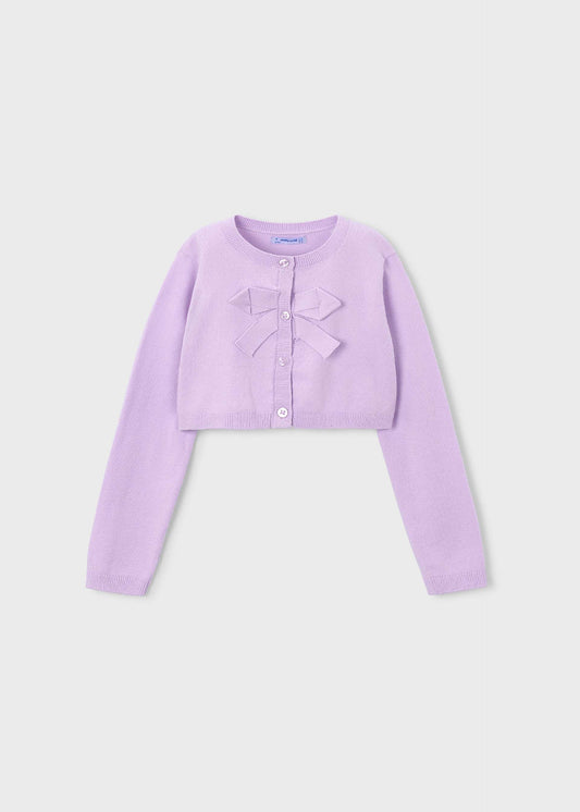 Girls basic knitted cardigan