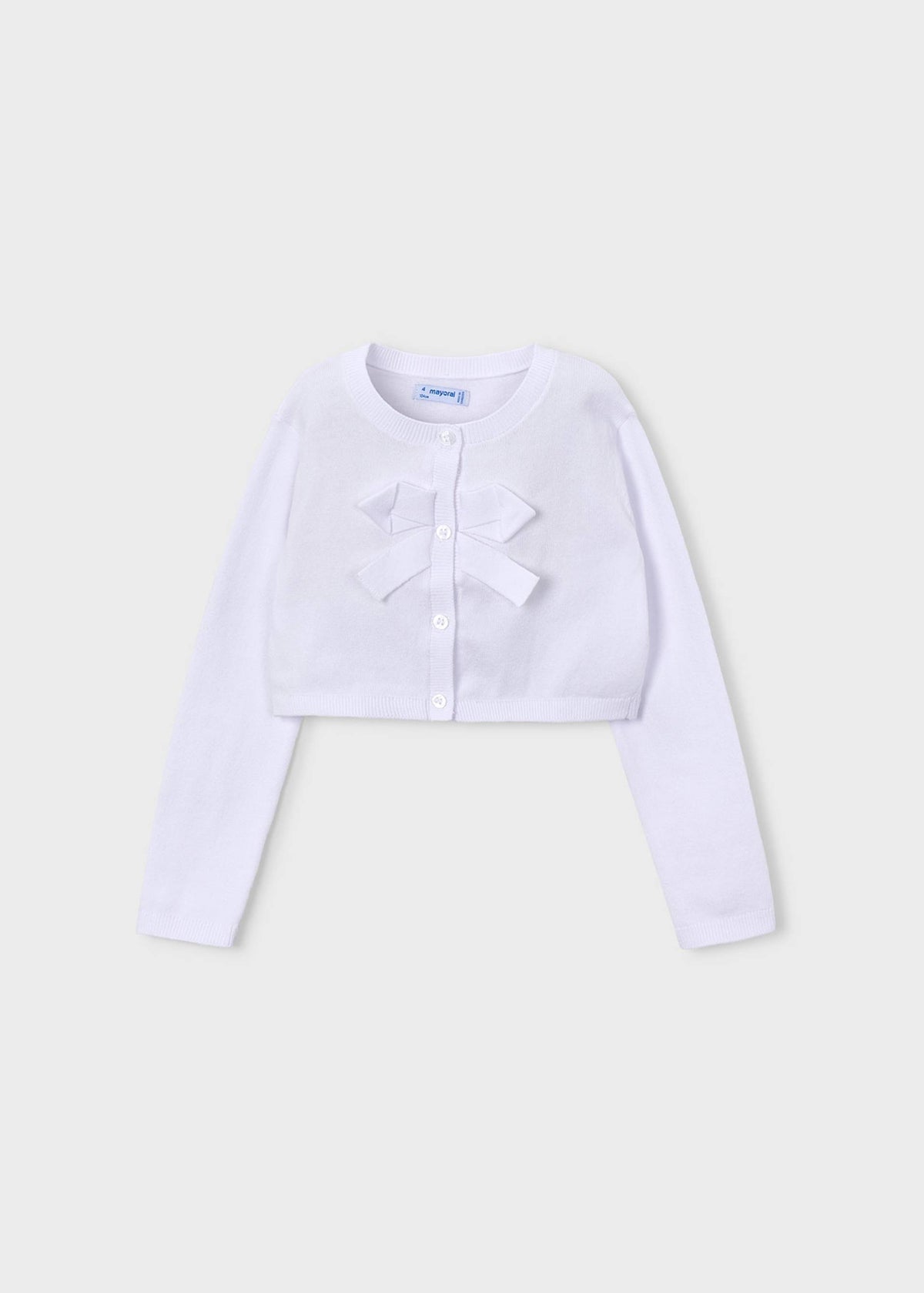 Girls basic knitted cardigan