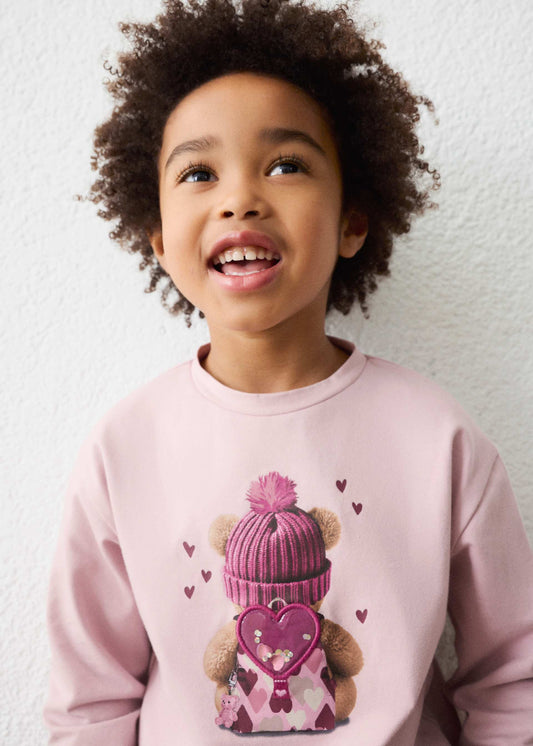 Girls' bear T-shirt