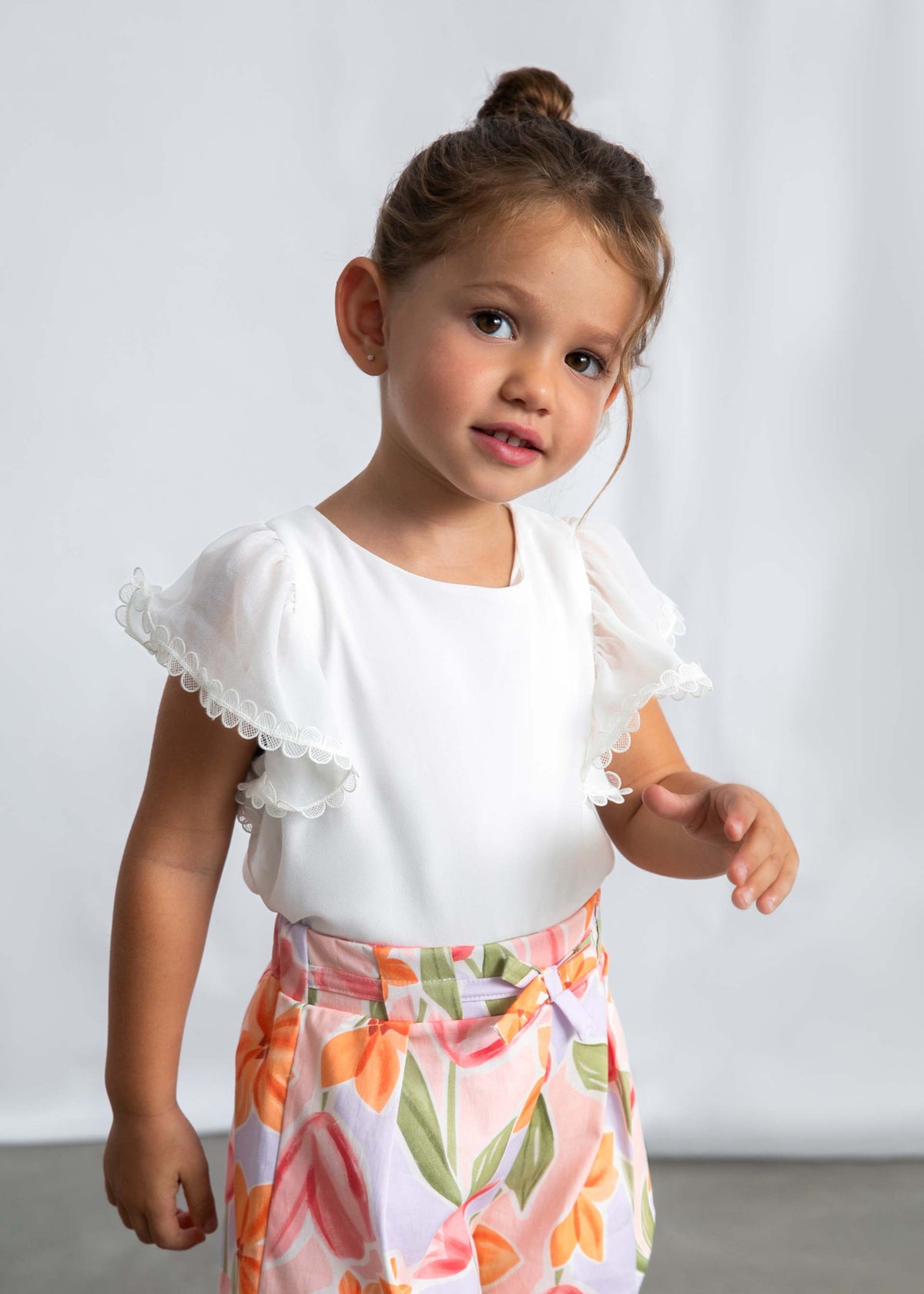 Chiffonbluse für Mädchen