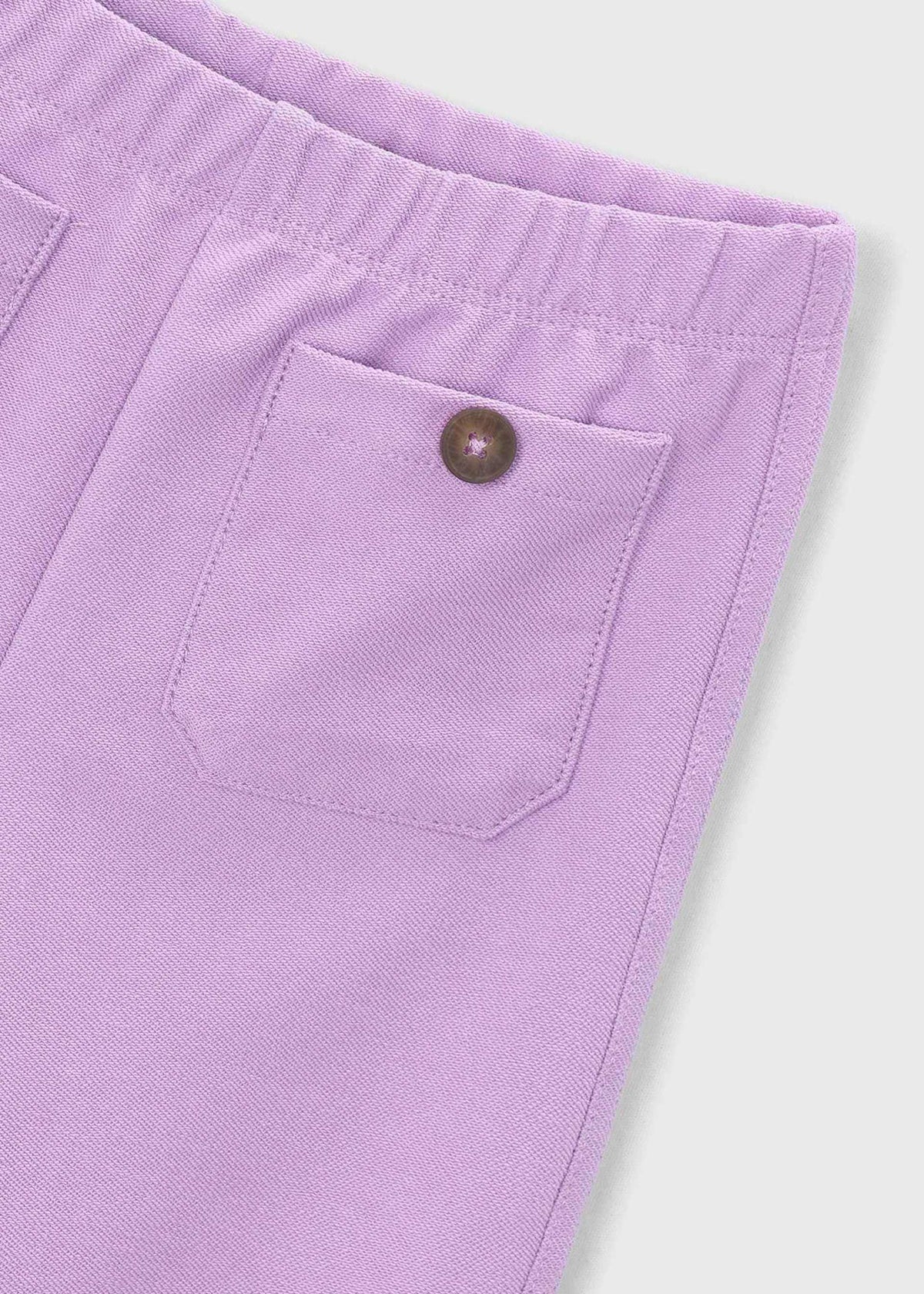 Girls' flare leggings with pockets