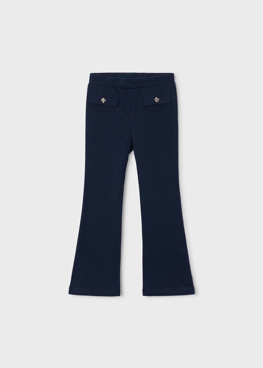 Girls' flared leggings