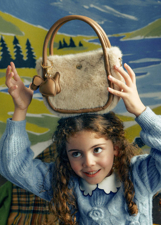 Pelztasche für Mädchen