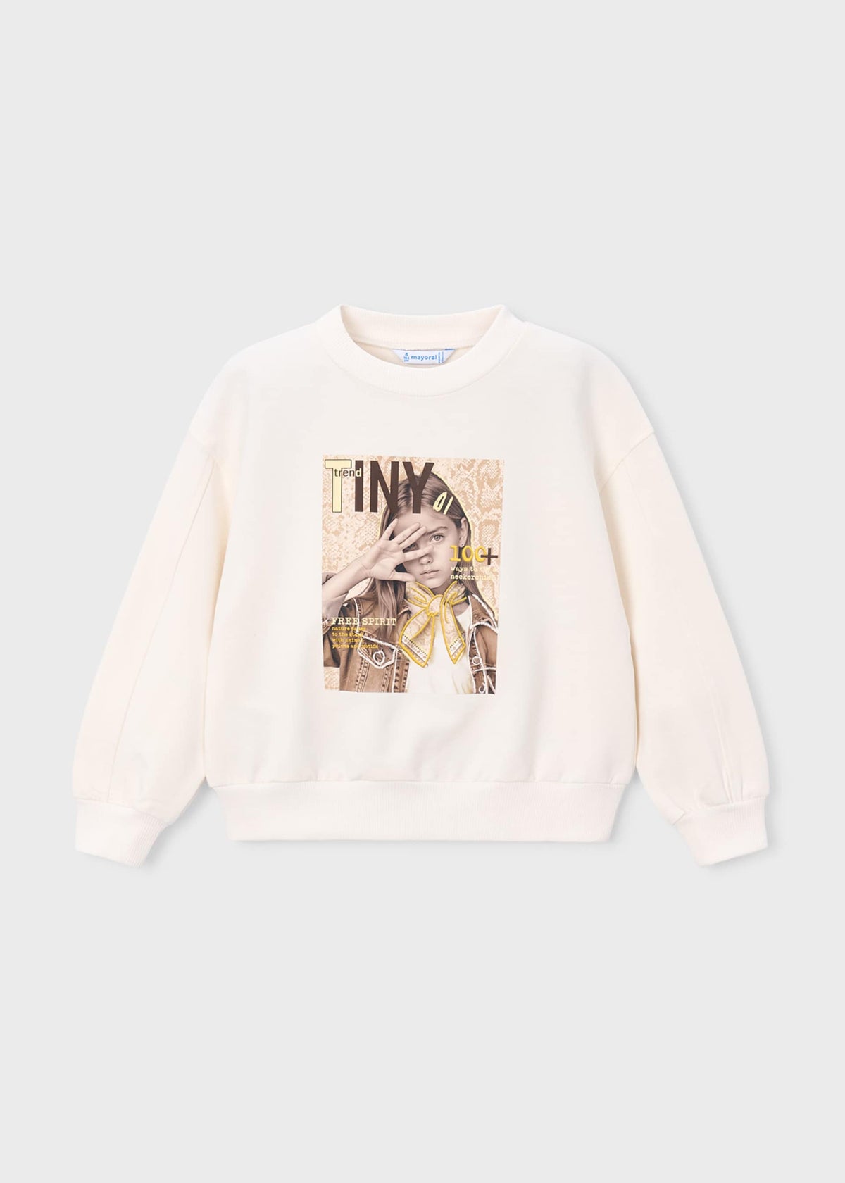 Grafik-Sweatshirt für Mädchen