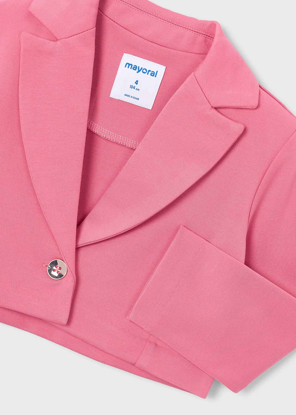 Girl's knit jacket