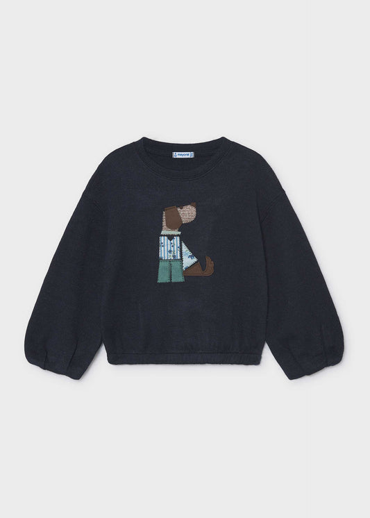 Girl dog jumper