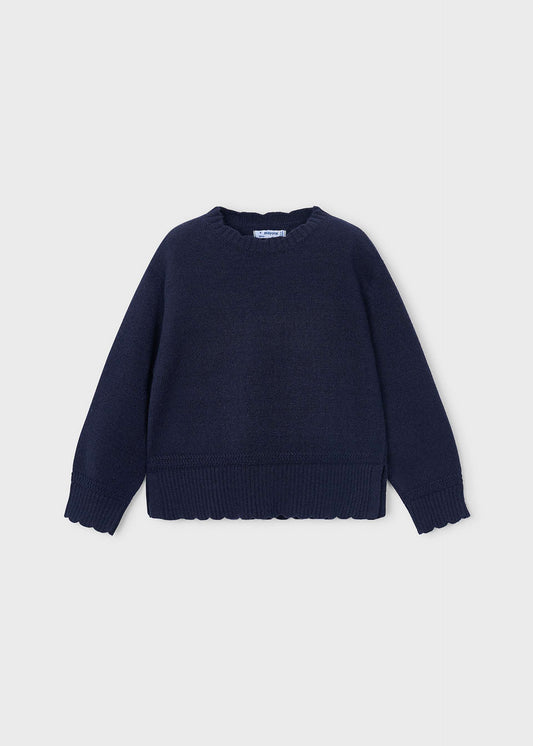 Girl's knitted jumper
