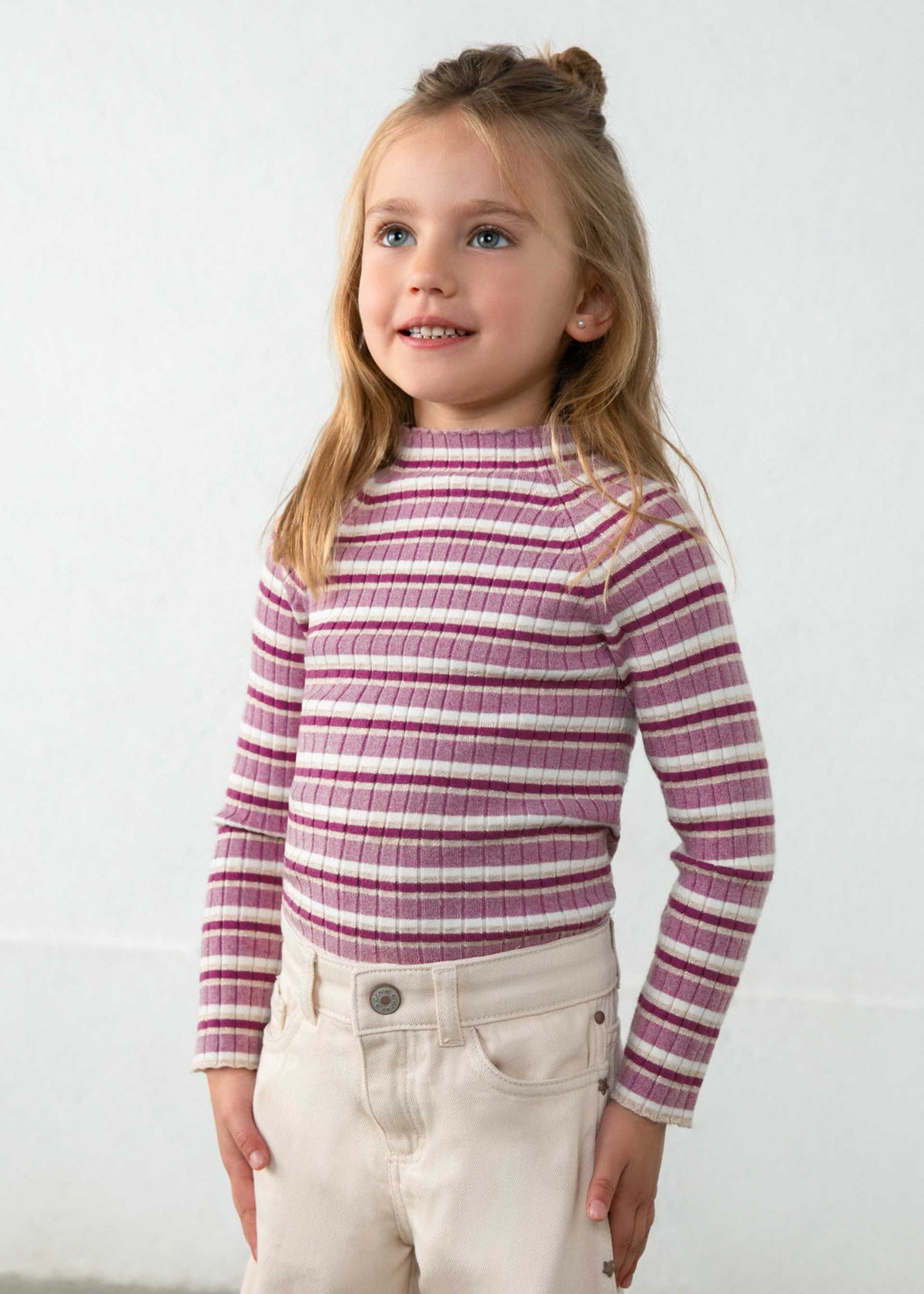 Mädchen-Strickpullover