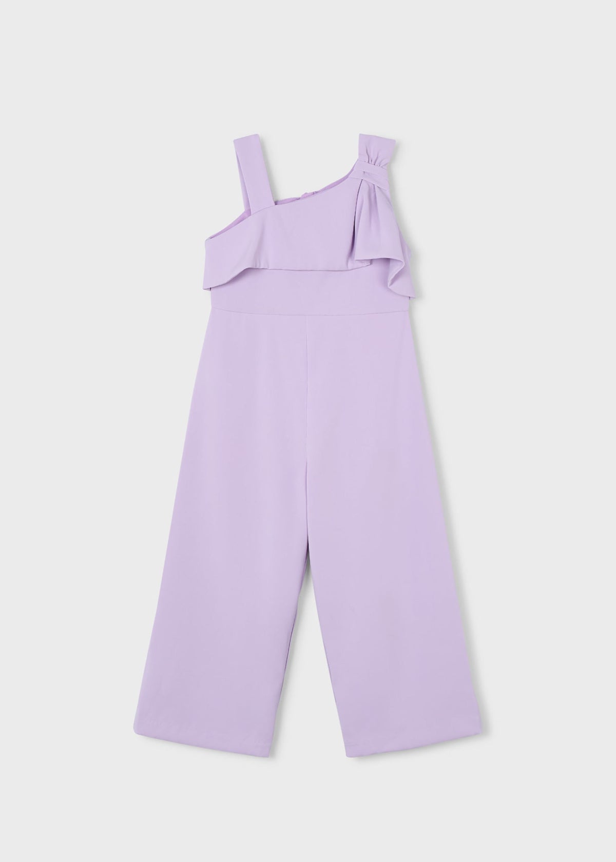 Girl's lace-up jumpsuit