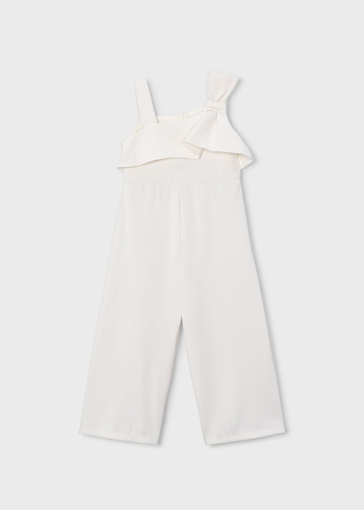 Girl's lace-up jumpsuit