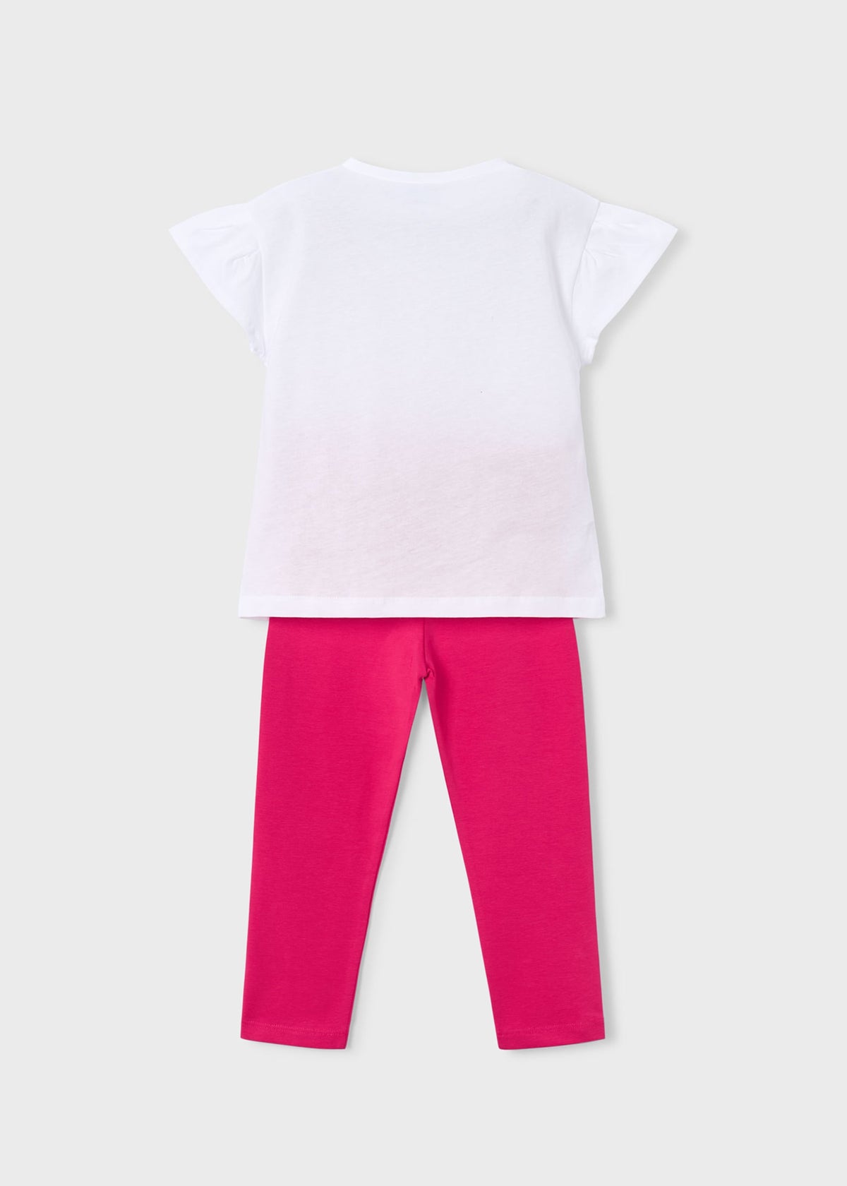 Girls' leggings and T-shirt set