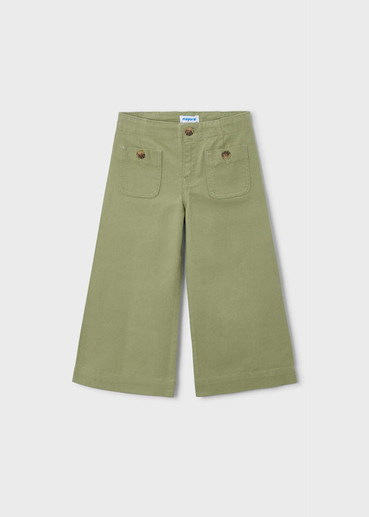 Lange Twillhose für Mädchen