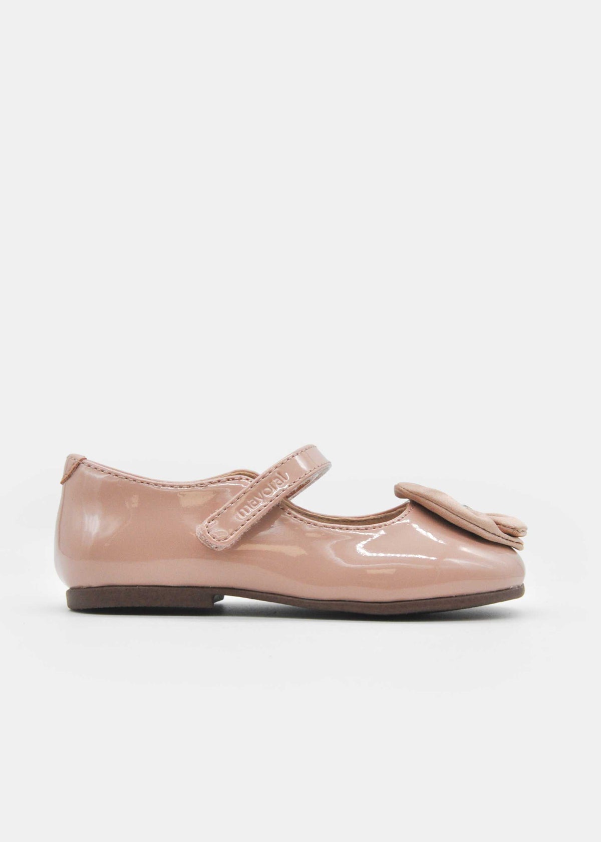 Lackschuhe für Mädchen im Mary-Jane-Stil mit Blume