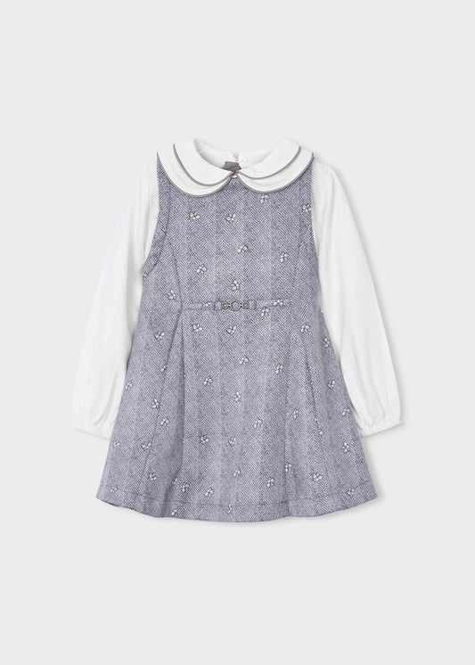 Girls' pinafore dress
