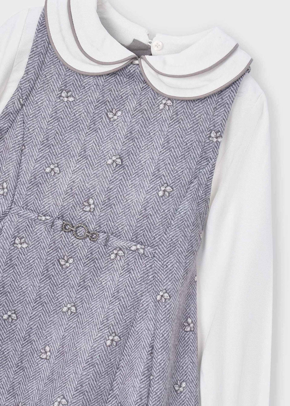 Girls' pinafore dress