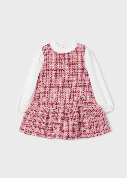 Girls' pinafore dress