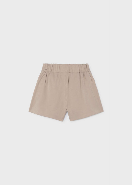 Girls' pleated skirt-trousers