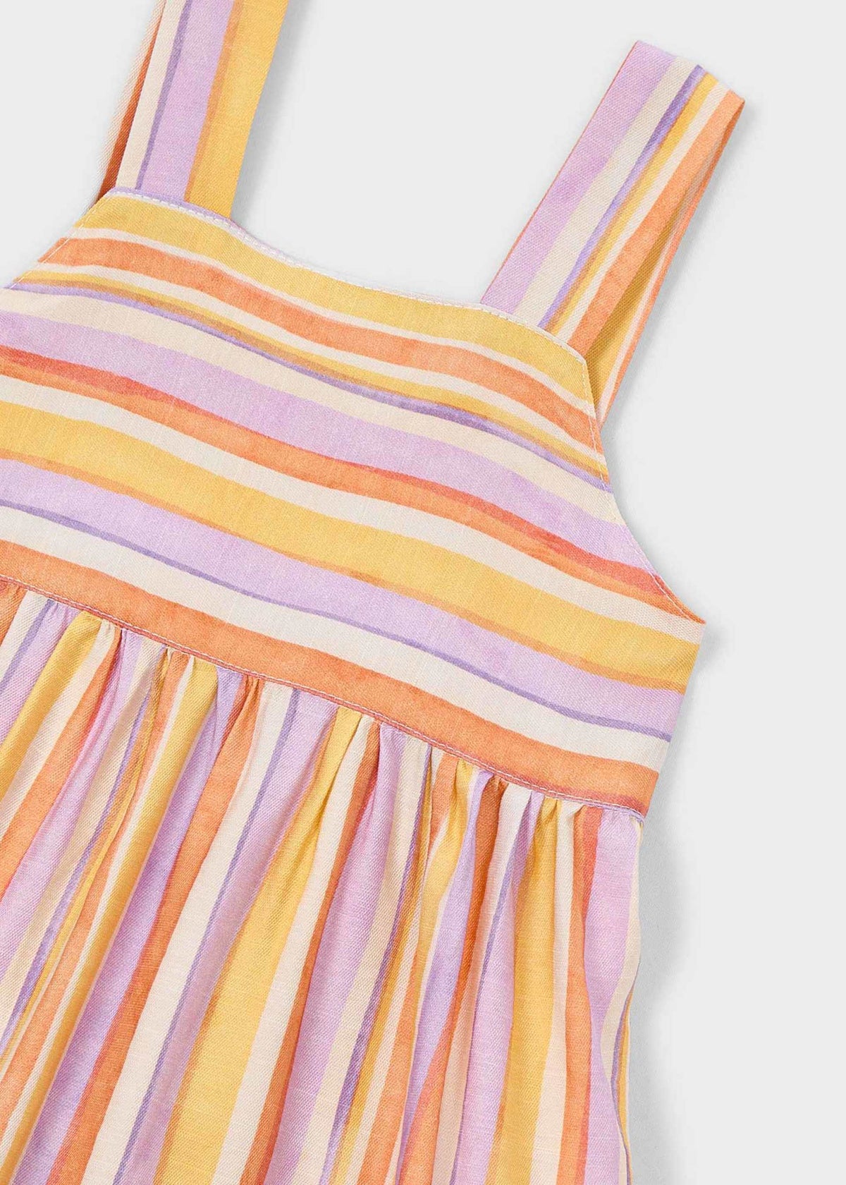 Girl's striped dress