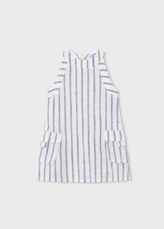 Gestreiftes Mädchenkleid