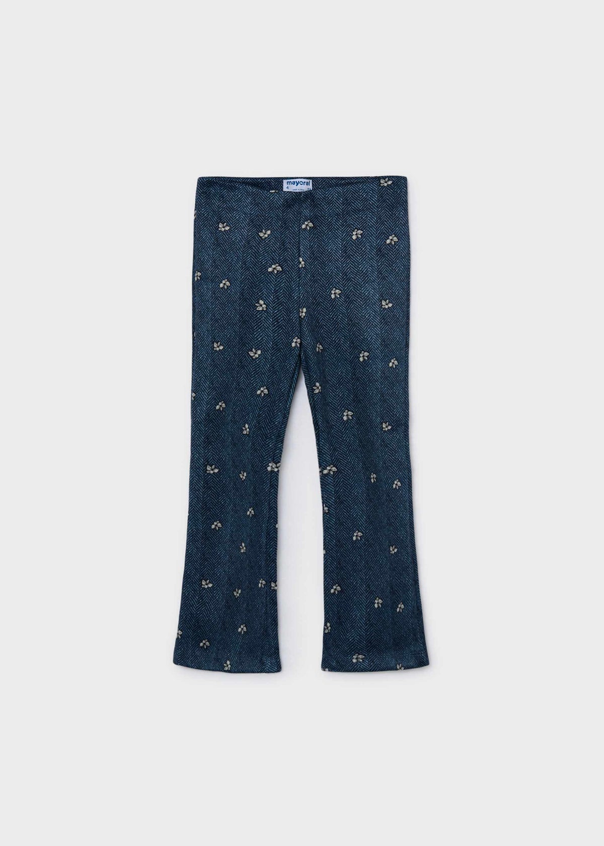 Ausgestellte Leggings in Wildlederoptik für Mädchen