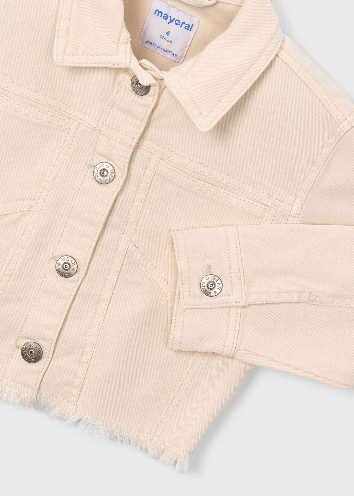 Girls' twill jacket