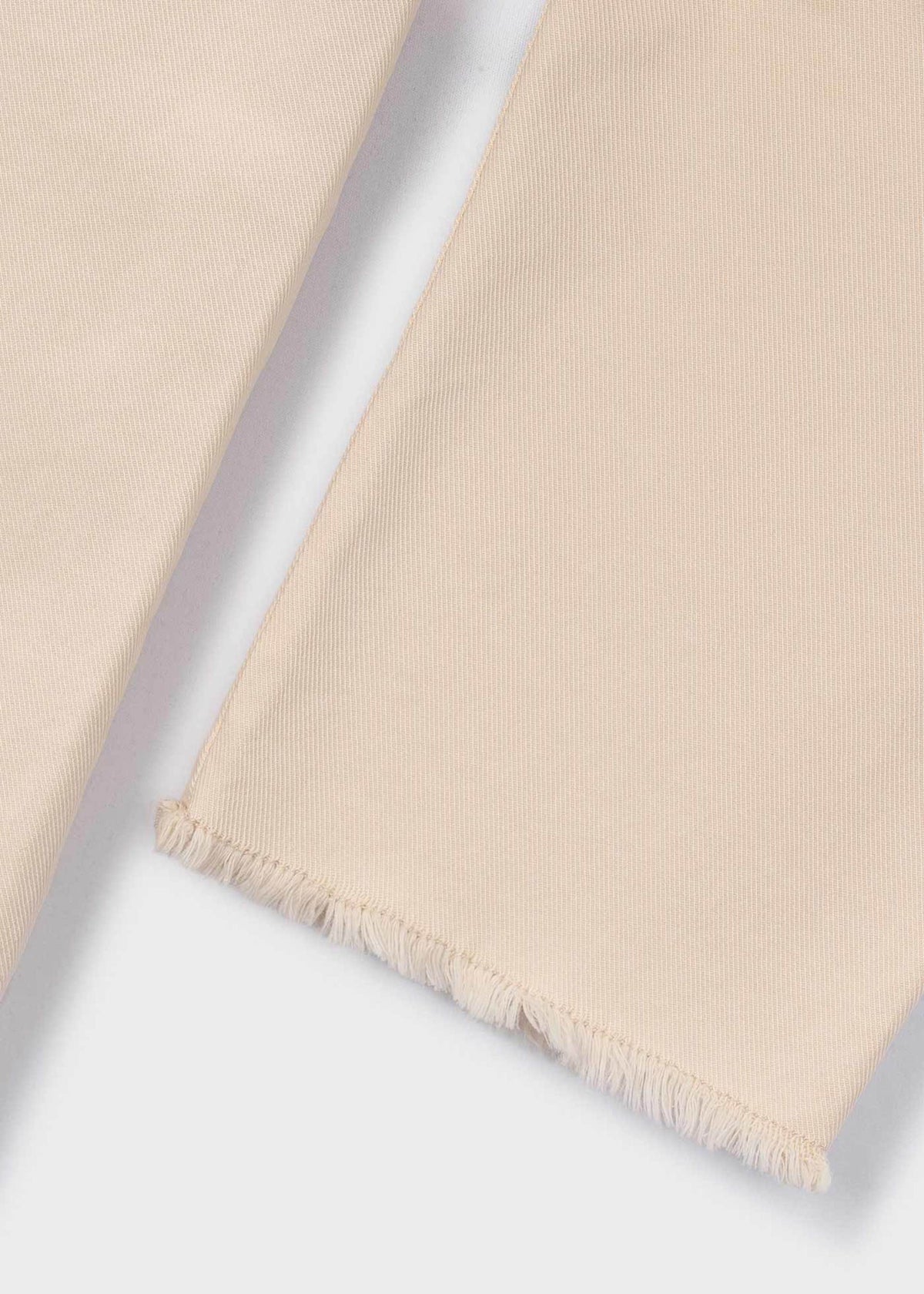 Girls wide leg twill trousers