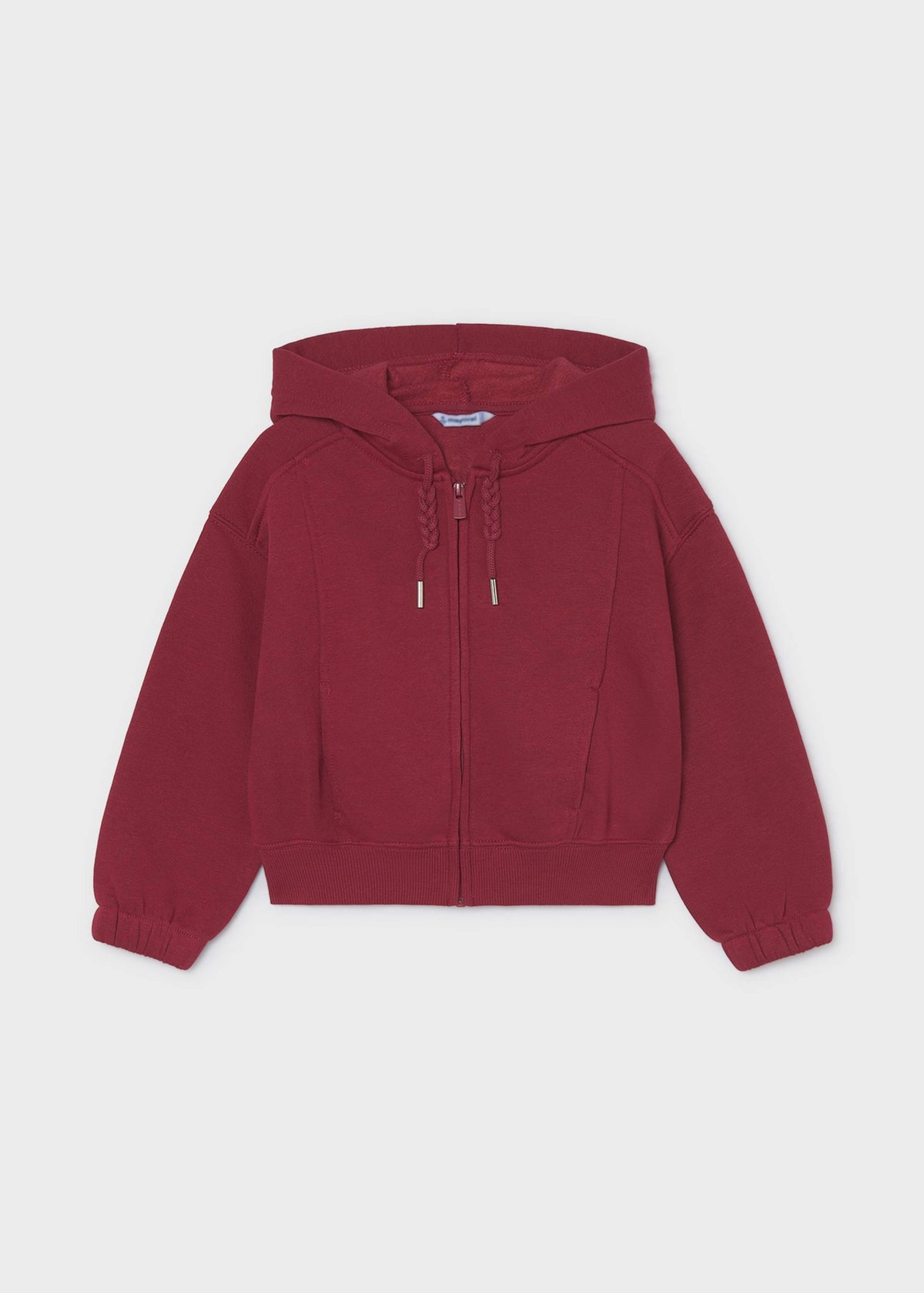 Girls' zip-up hoodie