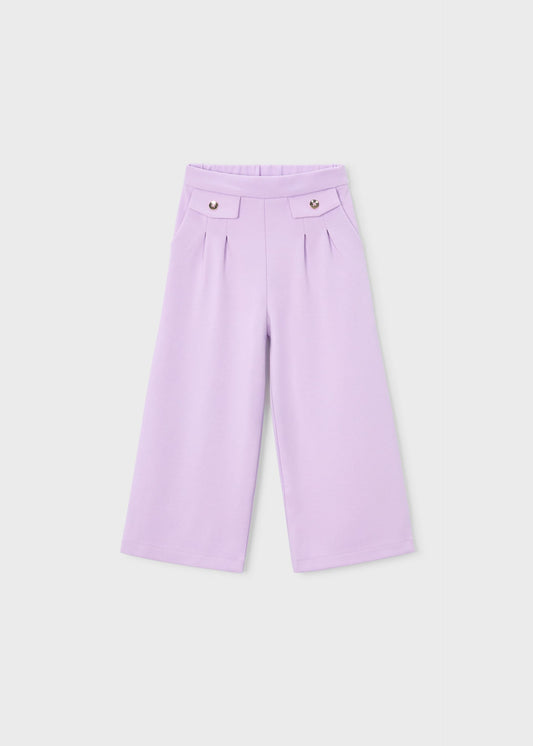 Lange Strickhose für Mädchen