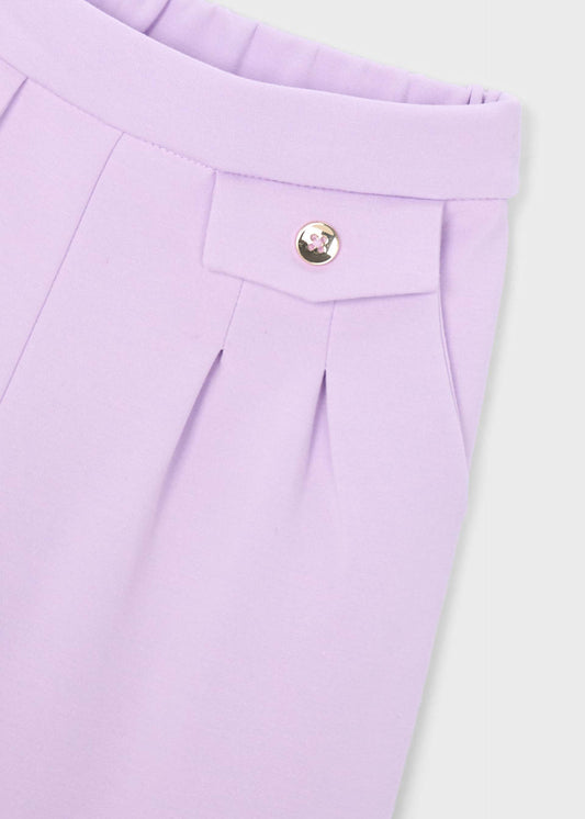Lange Strickhose für Mädchen