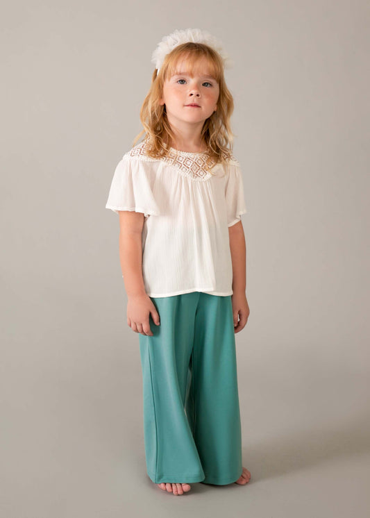 Lange Strickhose Mädchen