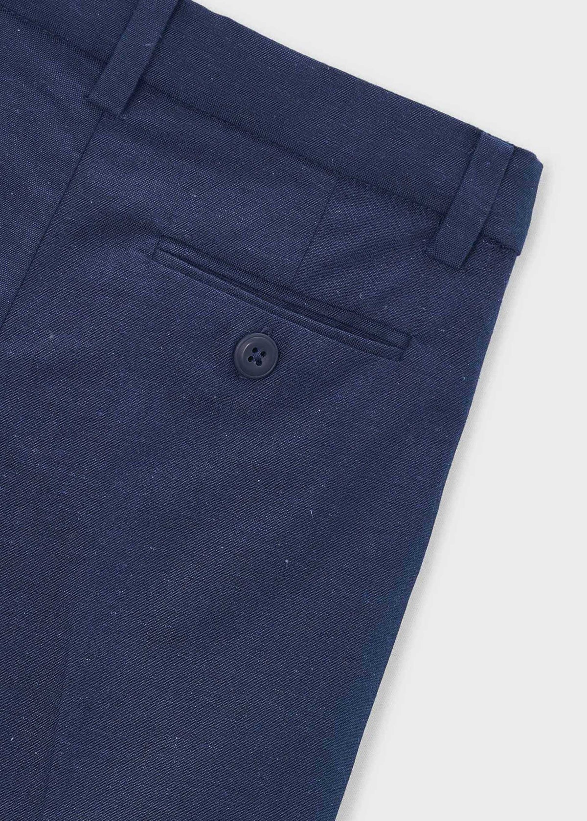 Long linen trousers for boys