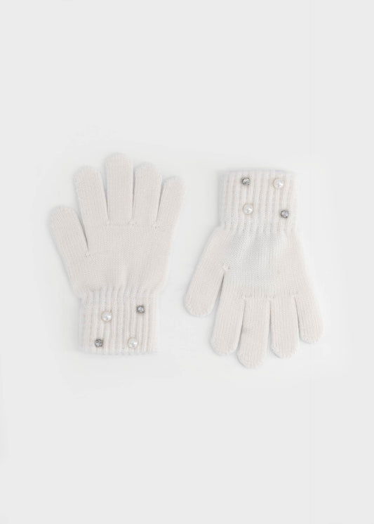 Perlenhandschuhe für Mädchen
