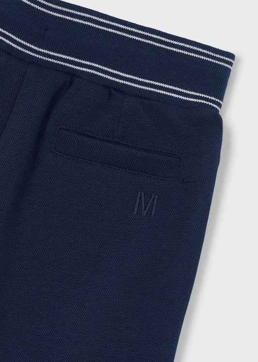 Piqué-Bermudashorts
