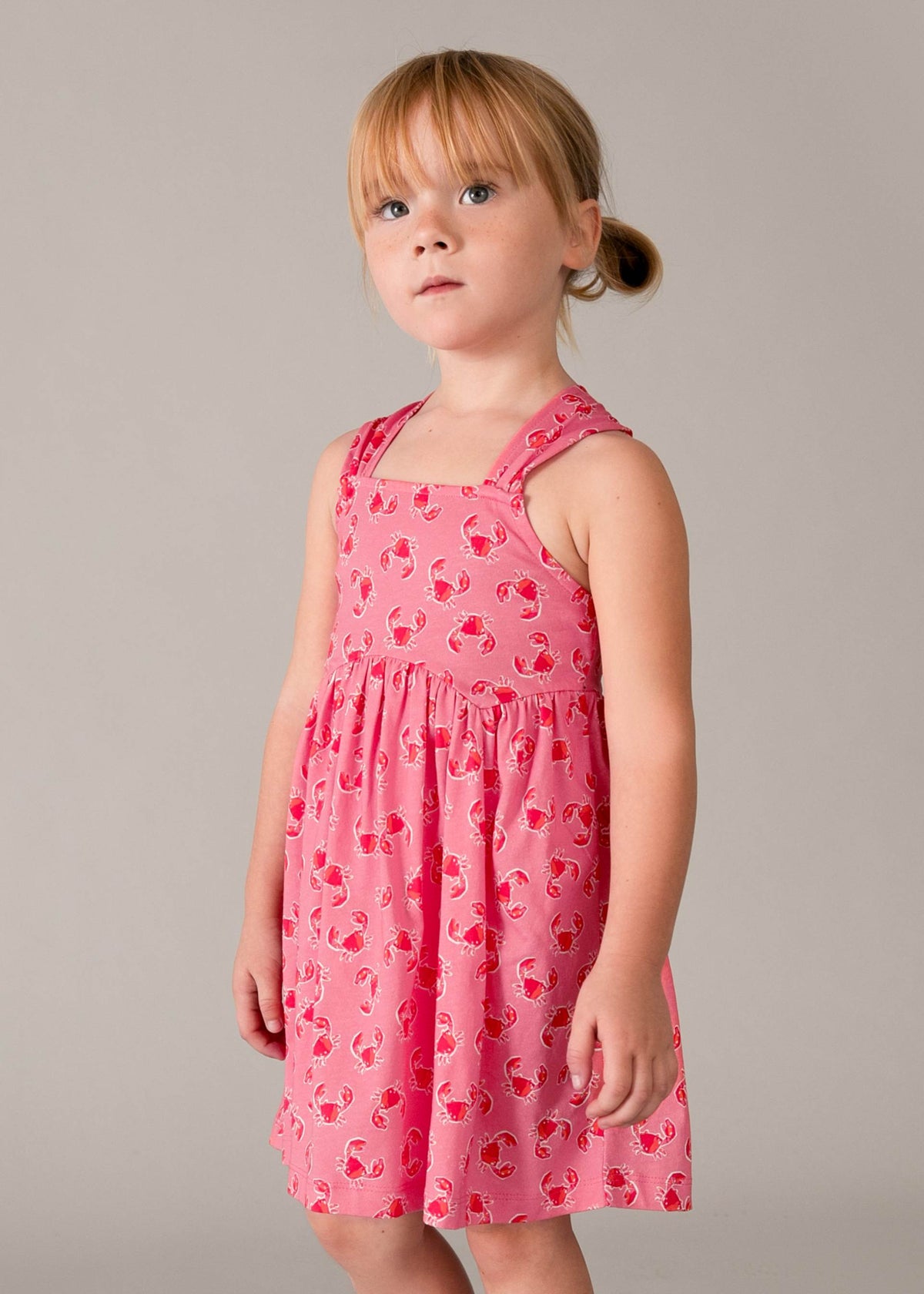 Print dress girl