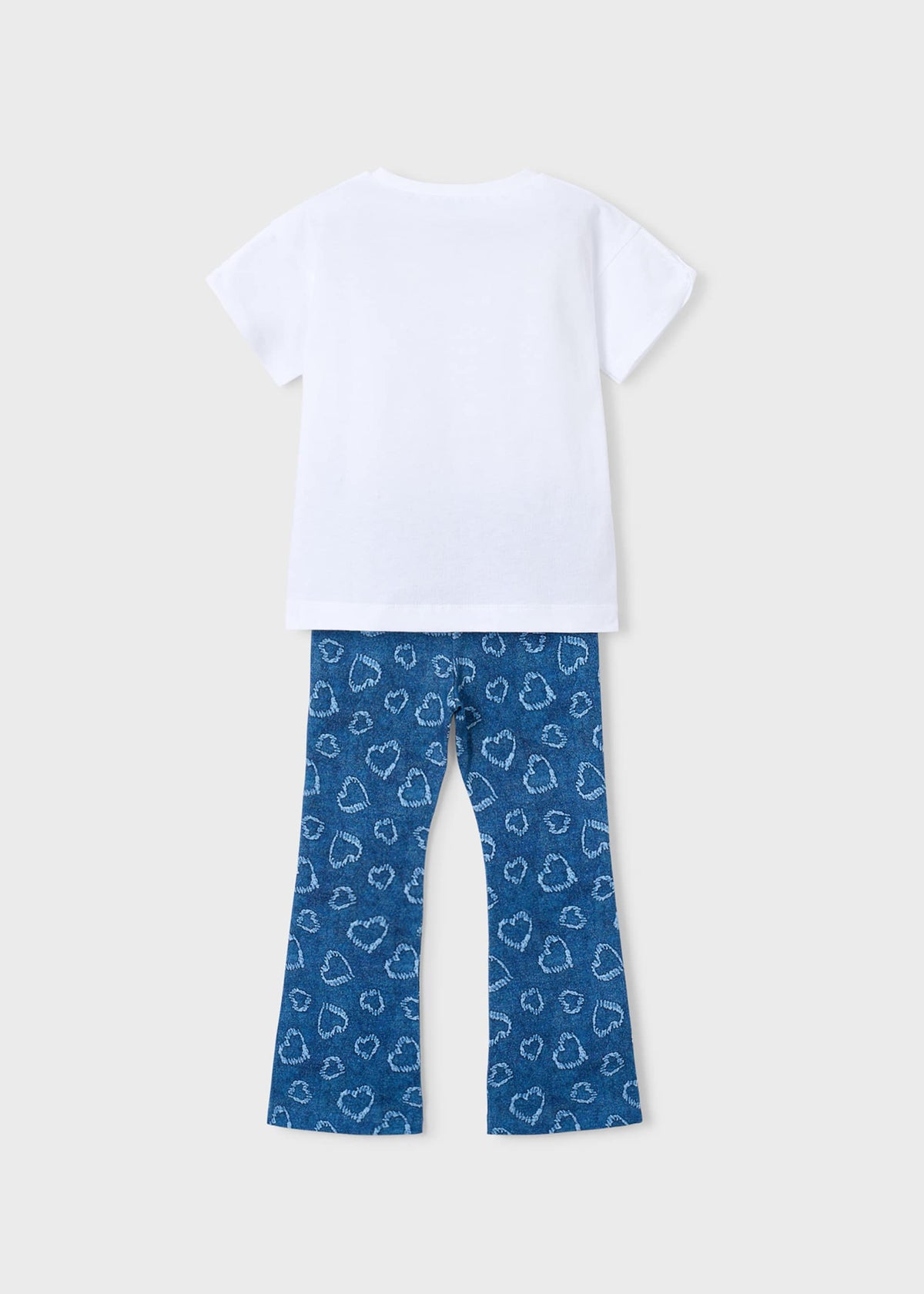 Print leggings set girl