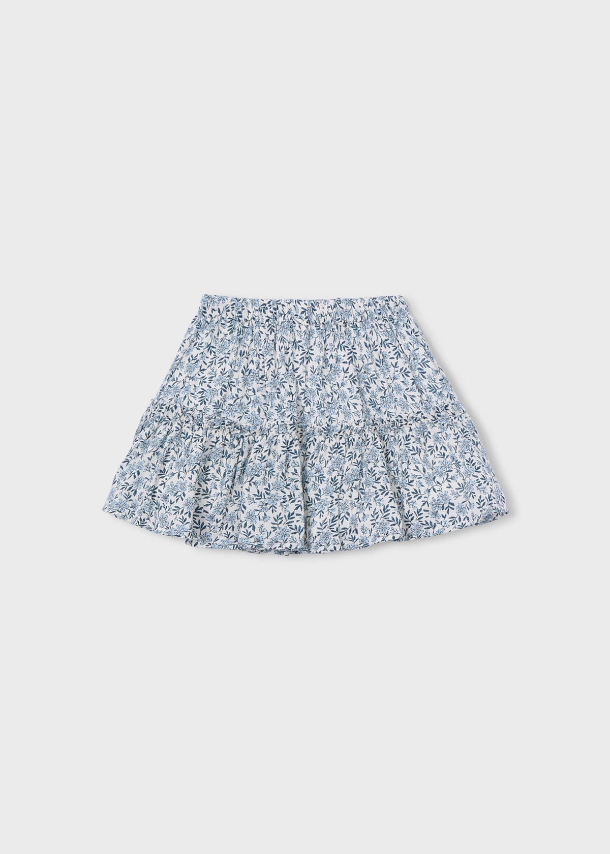 Print skirt girl