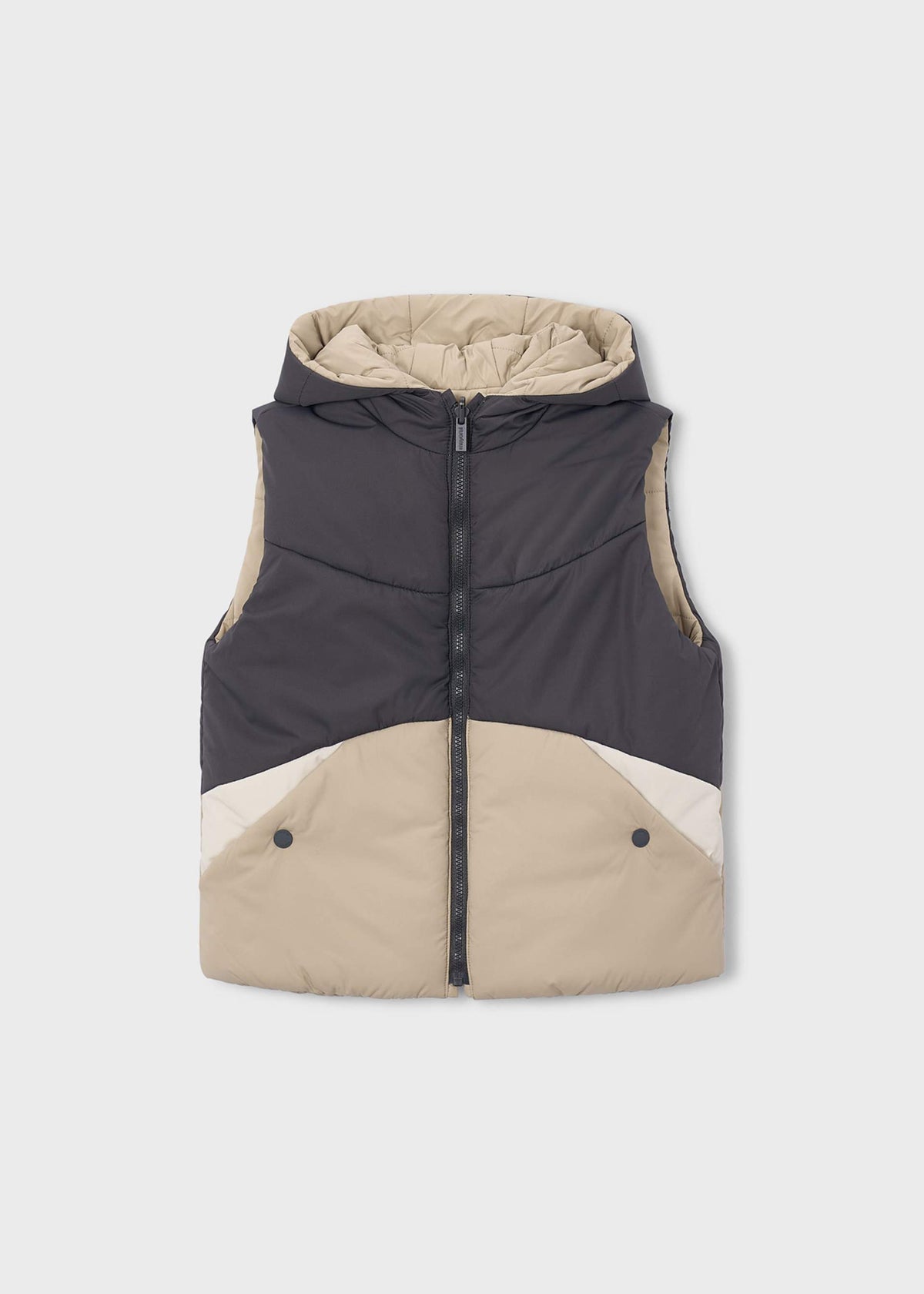 Reversible boys' waistcoat