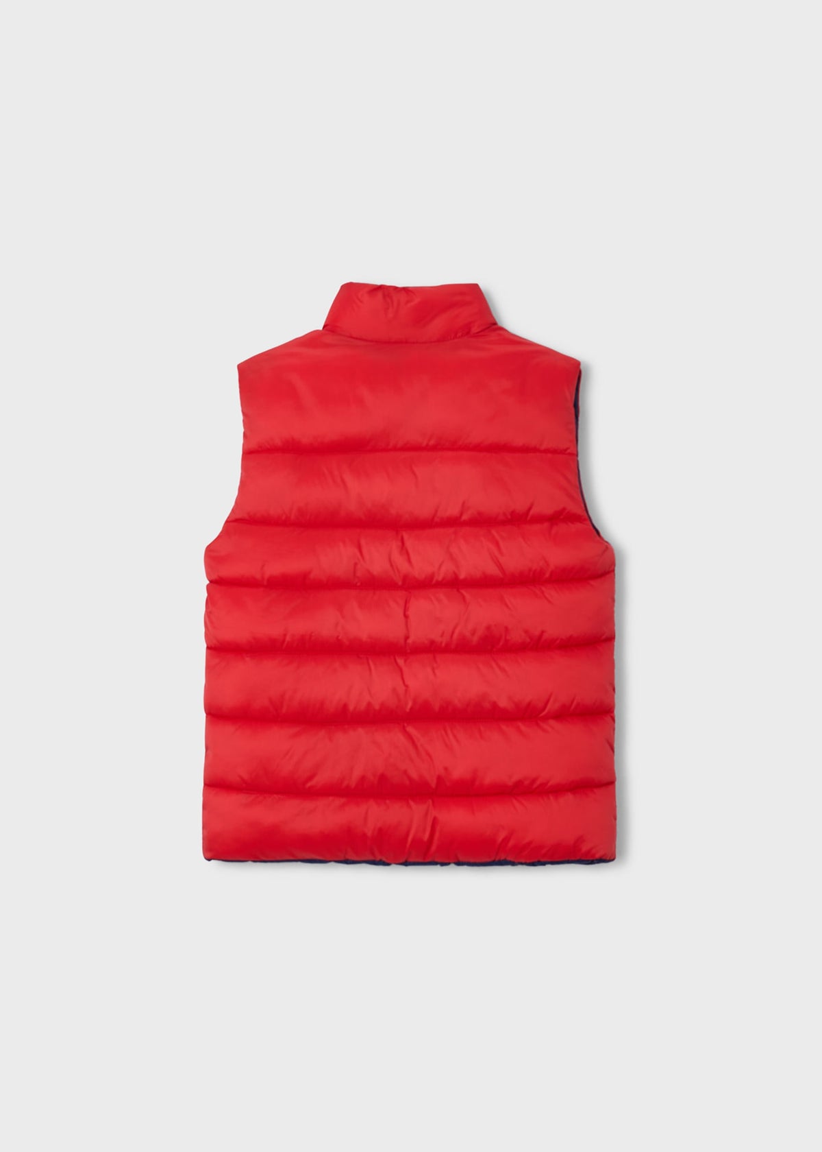 Reversible padded waistcoat for children