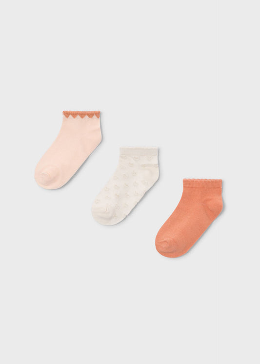 3er-Set Mädchensocken