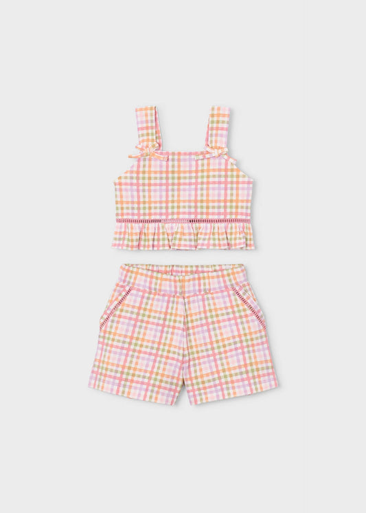 Set mit Bermudashorts für Mädchen