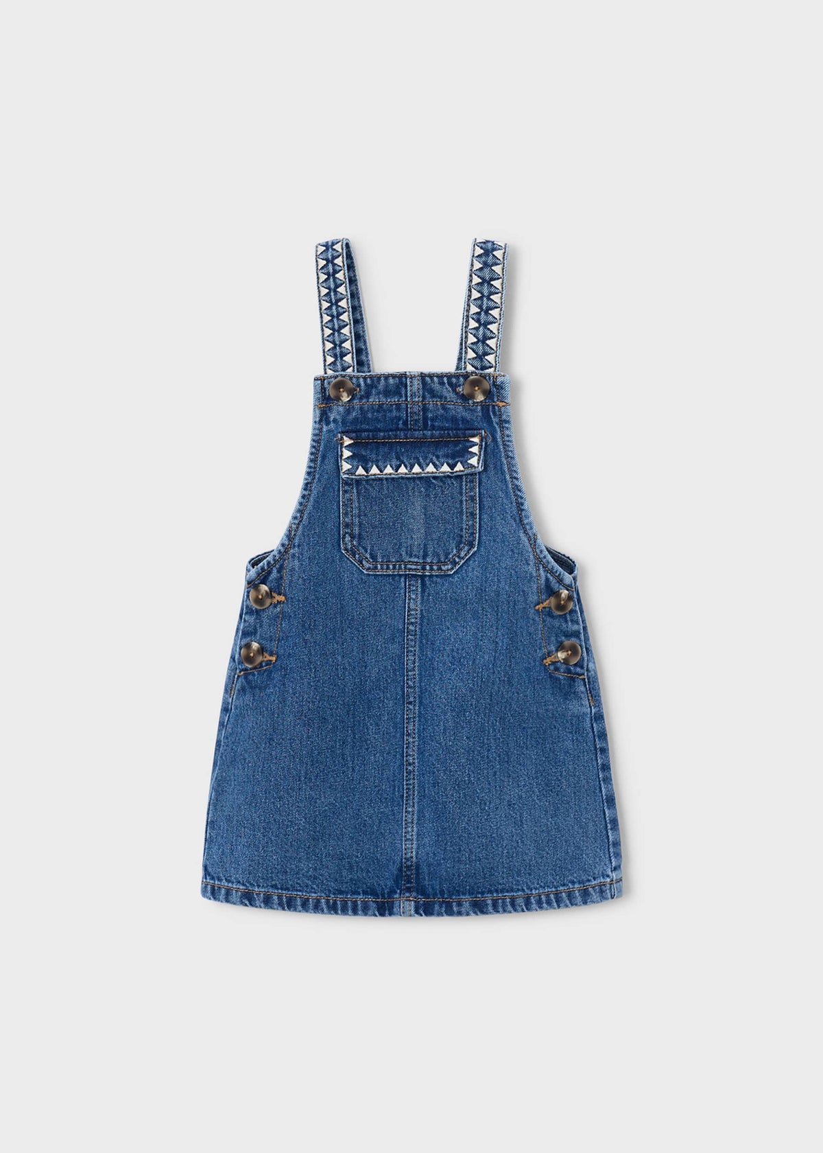 Bestickte Latzhose für Mädchen