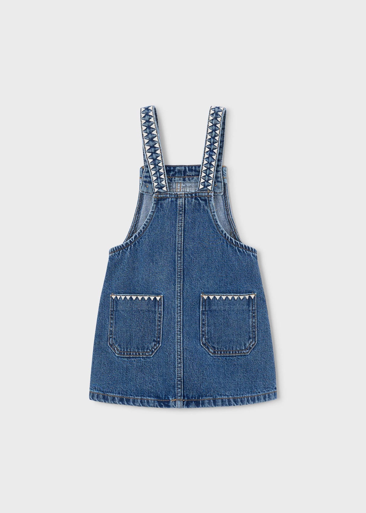 Bestickte Latzhose für Mädchen