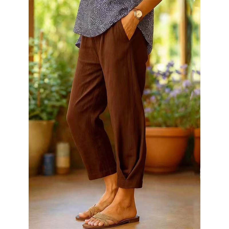 Casual Pants For Women With Elastic Waist