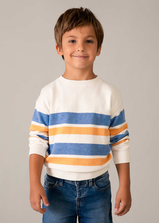 Gestreifter Pullover für Jungen